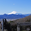 この冬の富士山は