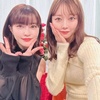 岸明日香、"みるきー"こと渡辺美優紀との2ショット