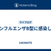 インフルエンザB型に感染した