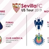 2019年10月9日開催 FIFA国際マッチデー親善試合 Sevilla vs UNAM