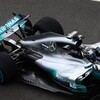 メルセデスF1、ラジカルな“Tウイング”をテスト。シャークフィン導入も検討中