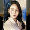 紙に描く油絵人物画 ホルベインDUO 4月12日