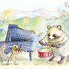 封筒「山の音楽家」