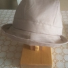 帽子作りました。