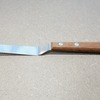 パレットナイフの木製柄を改良。紙やすりと亜麻仁油でしっとりスベスベに仕上げます