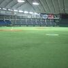 東京ドームで野球の試合！