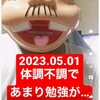 『【2023.05.01】曇りで体調不調！！あまり勉強できなかったのだ…【#今日の勉強記録】』