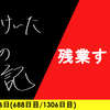 【日記】残業すると