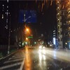 大阪も雨