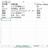 ある文字列が含まれていたら、これに対応して、分類する＠Excel