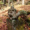 まとめて箱根仙石原長安寺の紅葉最中の羅漢像