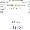 11月10日・自動売買ソフト『Sugar (しゅがー) Ver9.03』＠ 上がり続けるドル円さん(/・ω・)/