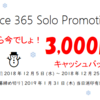 Office 365 Solo キャンペーン