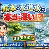 熊本県の水道水、実はほぼ天然水だった件【シリカ・安全性も解説】
