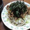 冷たい肉そば（ニップン『上野藪そば監修 藪そば』）