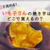 【焼き芋・いも子さん】どこで買えるの？値段はどれくらい？