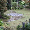 雨の庭