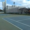 気温急降下の東京テニス