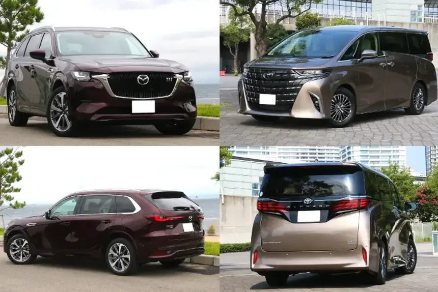 CX-80 PHEV（KL系）VS アルファード PHEV（40系）徹底比較！