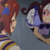 ウマ娘 プリティーダービー Season 2　10話　はいつくばって泣いてるスペちゃん　倒れ込むツインターボ
