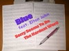 【ドラム耳コピ採譜】Blue feat. Elton John - Sorry Seems To Be The Hardest Word