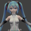 BlenderでMMDを読込