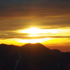 五竜山荘から見た夕日Byまりっぺ