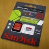 SanDiskの高速MicroSDHCカードを購入