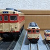 鉄道４１７　【鉄道模型大きさ比較！】Ｚゲージ、Ｎゲージ、ＨＯゲージのキハ２８