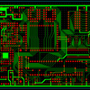 68KMPU基板パタン設計完了