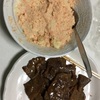 願書出してきた【牛みすじステーキとタラモサラダ】