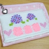 手作り：カード入れ付きミニ財布