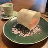 本日のスイーツはサクラのクリームチーズケーキ＜札幌カフェ巡り＞