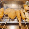 新世界おやじの串や 本店｜動物園前｜24時間営業の救世主！豚、イカ、タコ、ホタテ