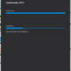 メモ；Visual Studio 2015をインストール、日経ソフトウエア８月号のサンプルを打ち込んでみる、、エラー　→　なんとか解消