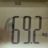 20118年4月23日　体重69.2kg　体脂肪率18.8%　