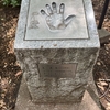 上野恩賜公園散策②／国民栄誉賞受賞者の手形【上野恩賜公園】
