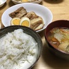 鶏と卵の醬油煮と茶色い弁当