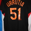 Henry Urrutia ヘンリー・ウルティア Baltimore Orioles (MLB) signed T-shits ボルティモア・オリオールズ サイン入りTシャツ