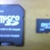携帯電話のmicroSDCard購入