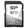 シリコンパワー SDカード 128GB UHS-I U3 V30 4K 対応 Class10 最大転送速度 100MB/s 5年保証 SP128GBSDXCV3V10