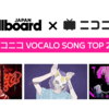 ビルボード 2023年上半期ニコニコ VOCALOID SONGS TOP20 が公開された。本ランキング初の上半期チャートは、Kanaria「酔いどれ知らず」が首位