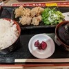 とりいちず　唐揚げ定食