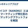 カイコク（KAIKOKU）とは？マーケティング特化型の複業マッチングプラットフォームを解説