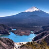 天気がいいので富士山を撮りに富士五湖へ