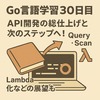 Go言語学習30日目：API開発の総仕上げと次のステップへ！Query・Scan確認＆発展への橋渡し