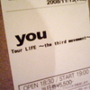  "you Tour LIFE〜the third movement〜＠新潟CLUB JUNK BOX　