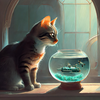 猫と金魚鉢１〜４