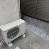 エアコン室外機を移動する工事　
