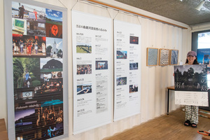 「さどの島銀河芸術祭」歩みや作品を紹介　上越市でサテライト展示